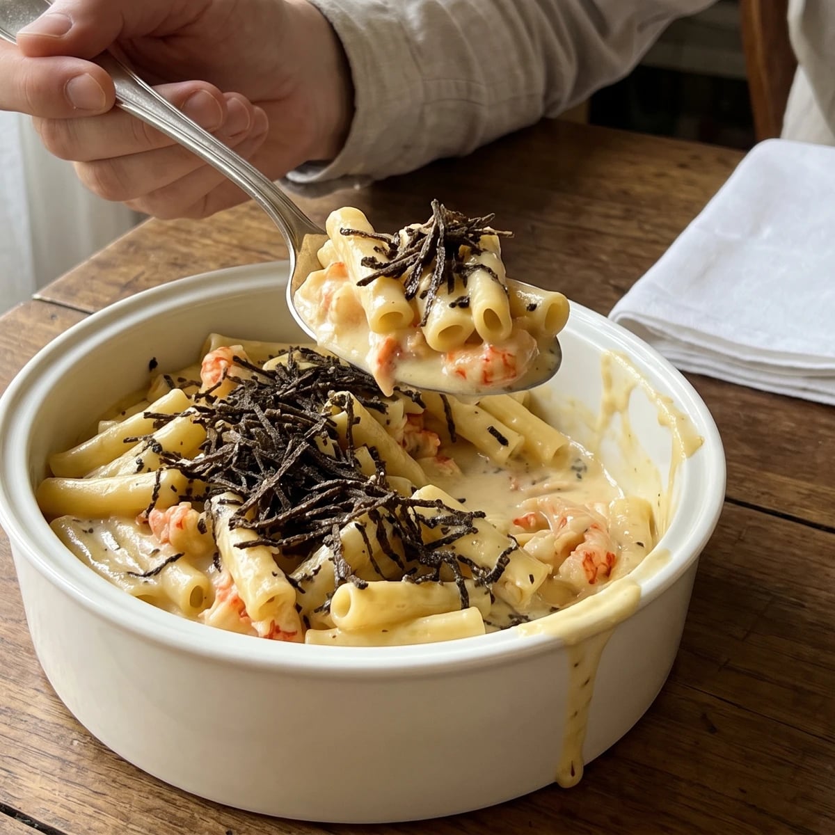 Macaroni à la Nantua