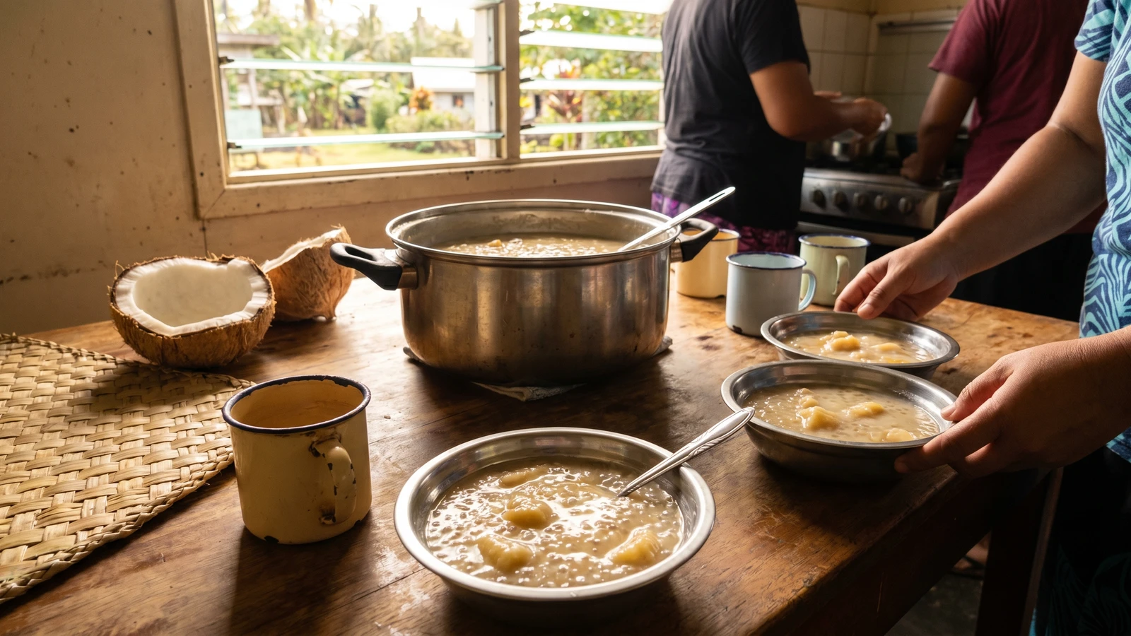 Suafaʻi (Sāmoan Banana and Coconut Porridge)