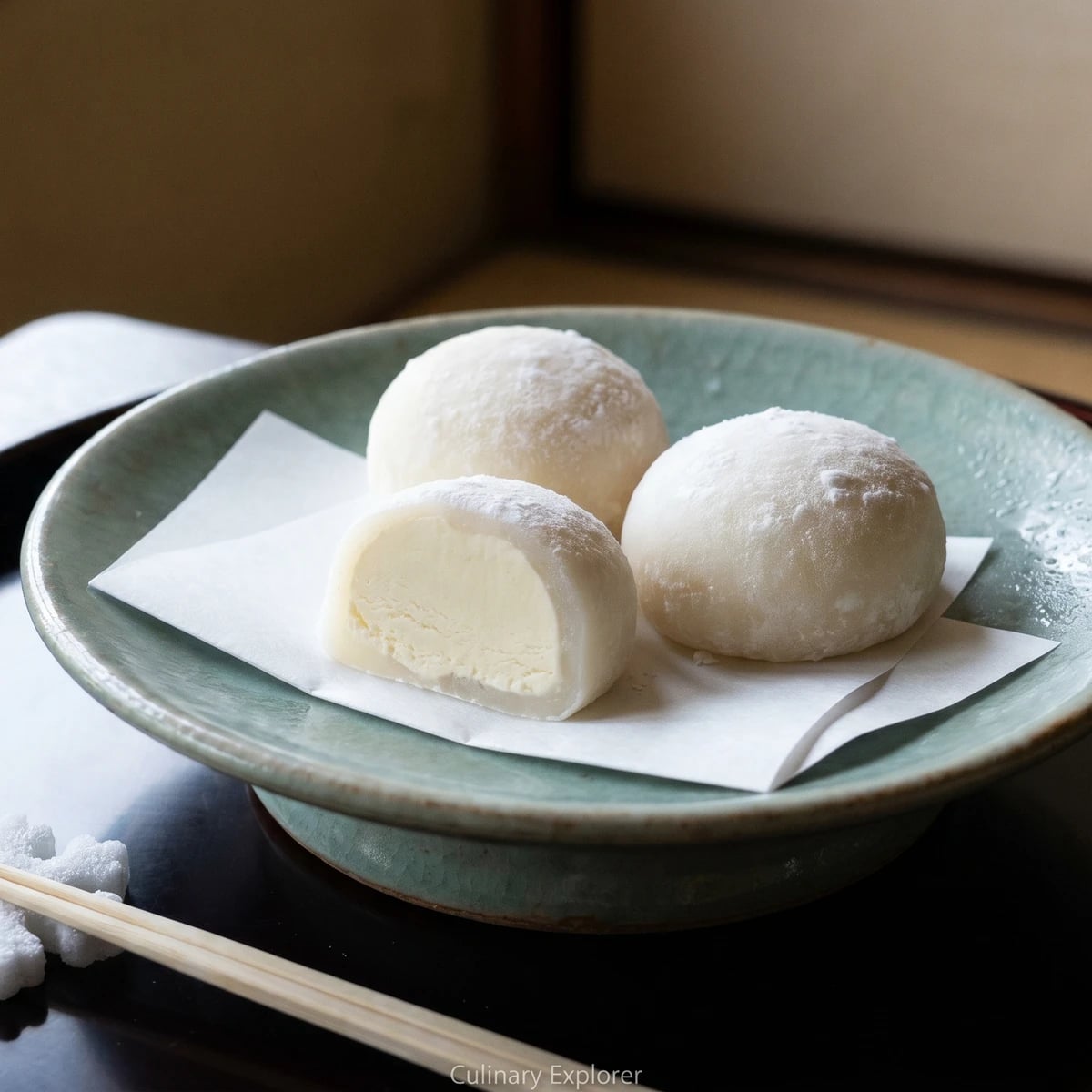 Yukimi-Style Mochi Ice Cream (雪見大福風 もちアイス)