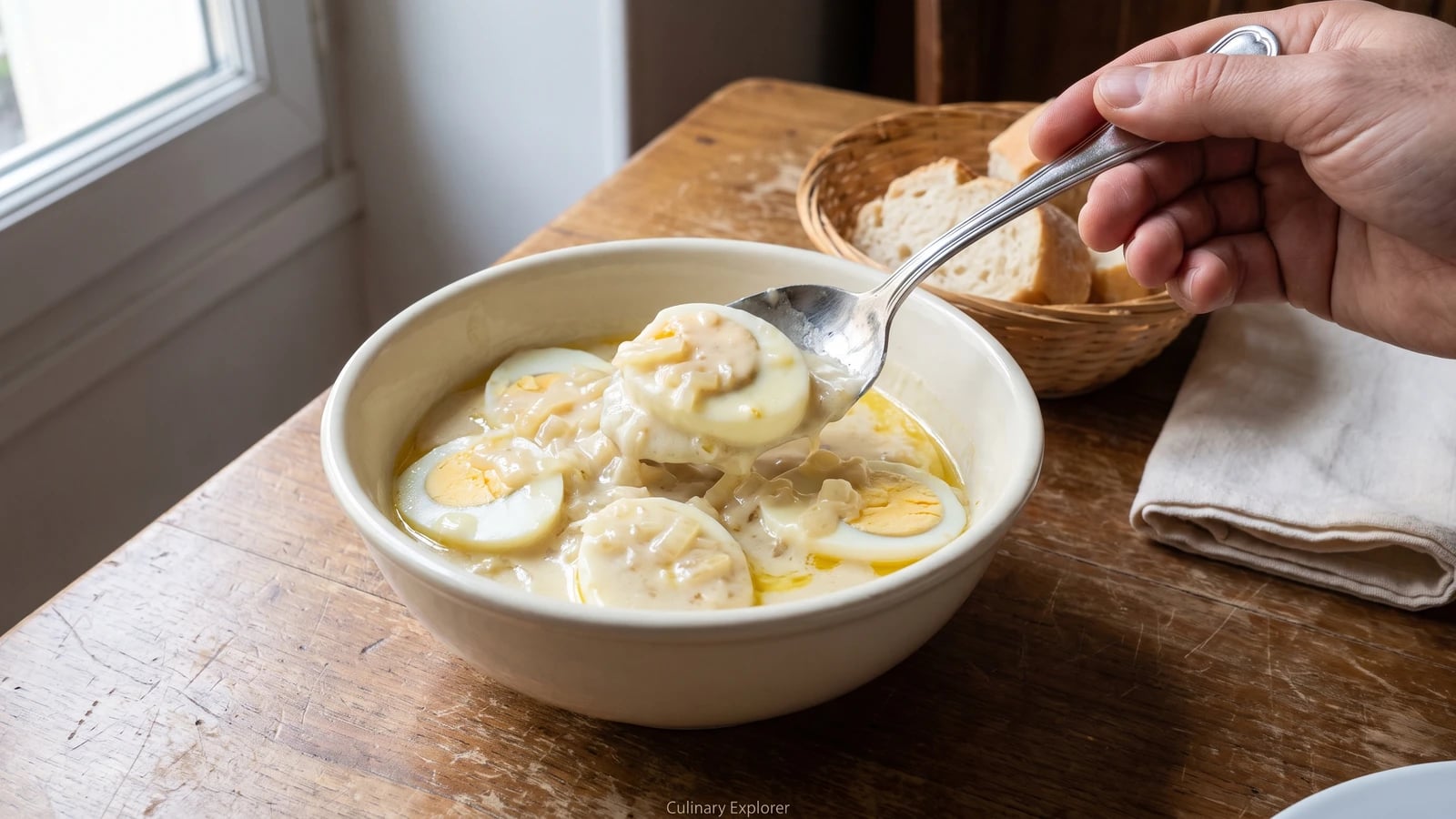 Eggs à la Tripe