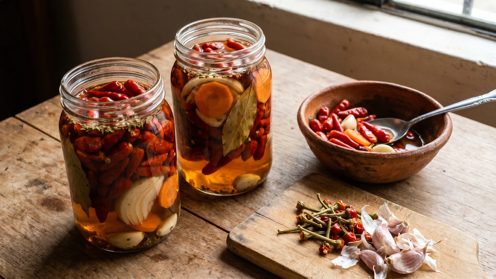 Pickled Simojovel Chiles (Chiles Simojovel en Vinagre)