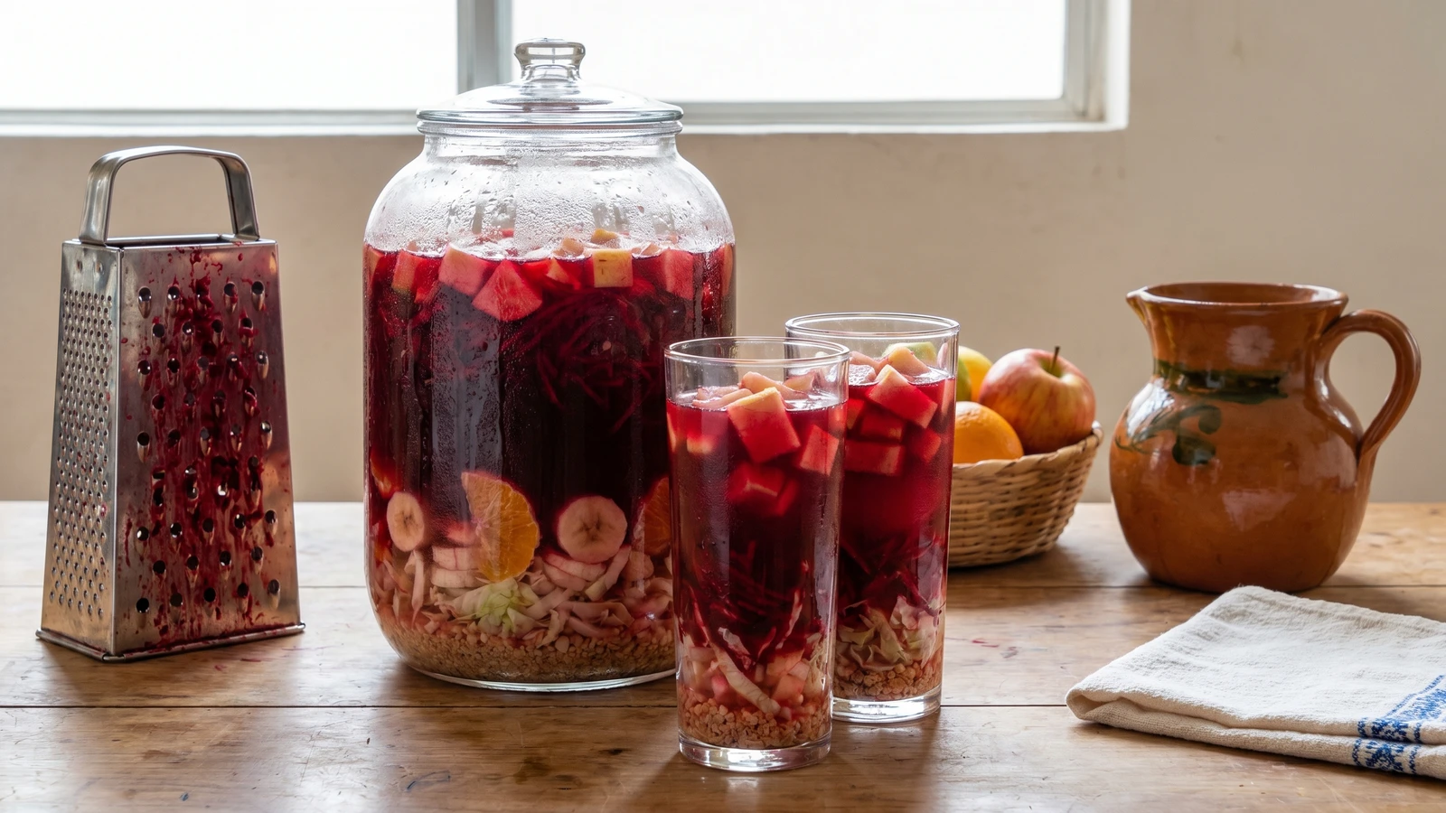 Agua de Betabel Aguascalentense de Cuaresma