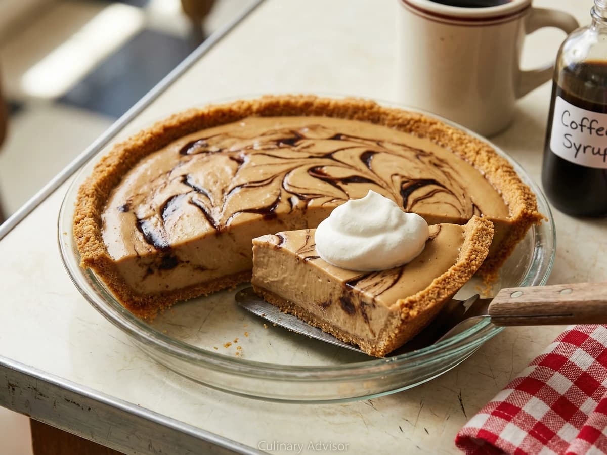 Rhode Island Coffee Milk Pie