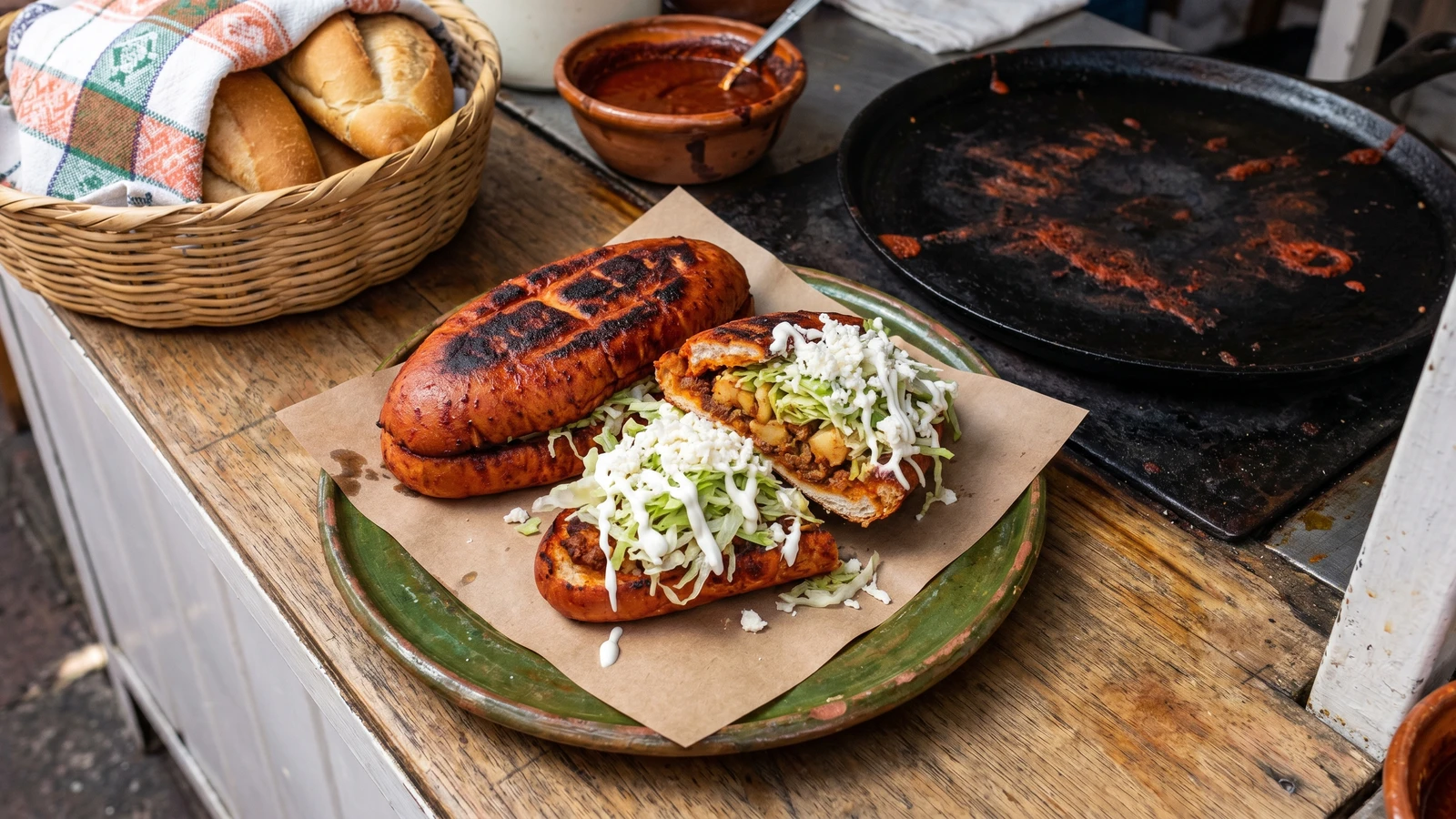 Pambazo Queretano (Guajolote)