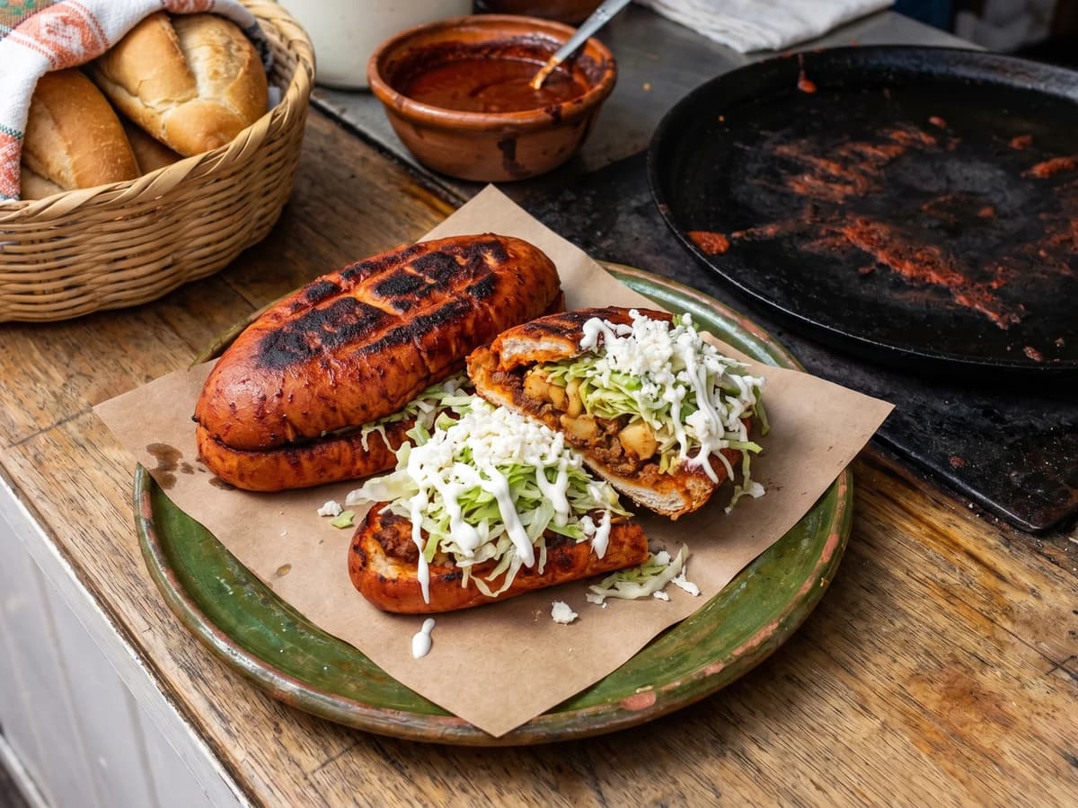 Pambazo Queretano (Guajolote) - Chef Lupita