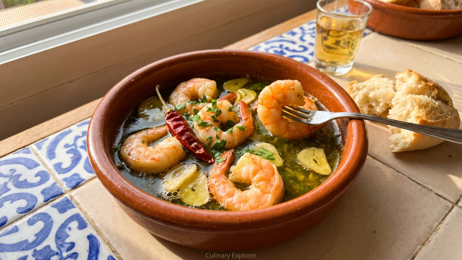 Gambas al Ajillo a la Andaluza
