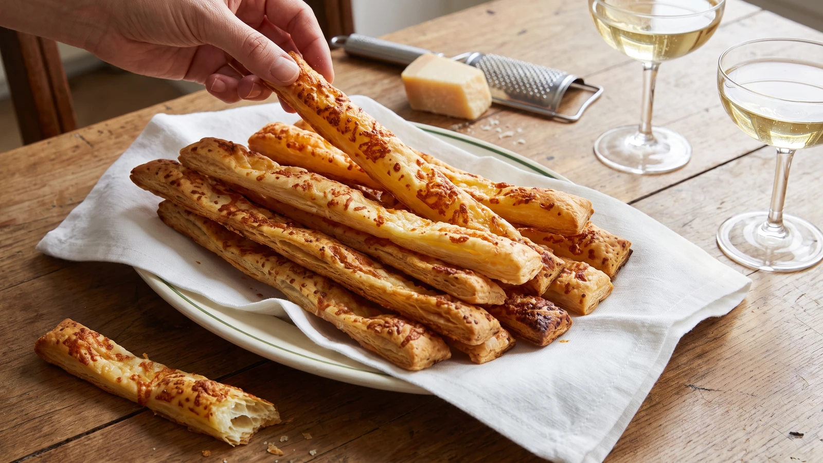 Paillettes au Parmesan