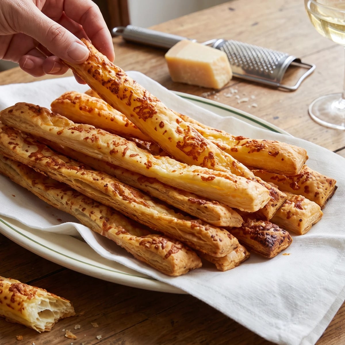 Paillettes au Parmesan