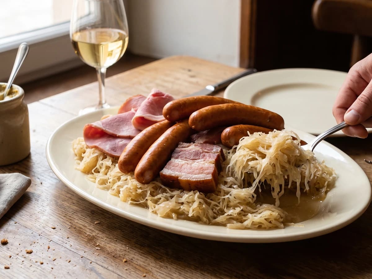 Sauerkraut (Choucroûte) - Chef Juliette