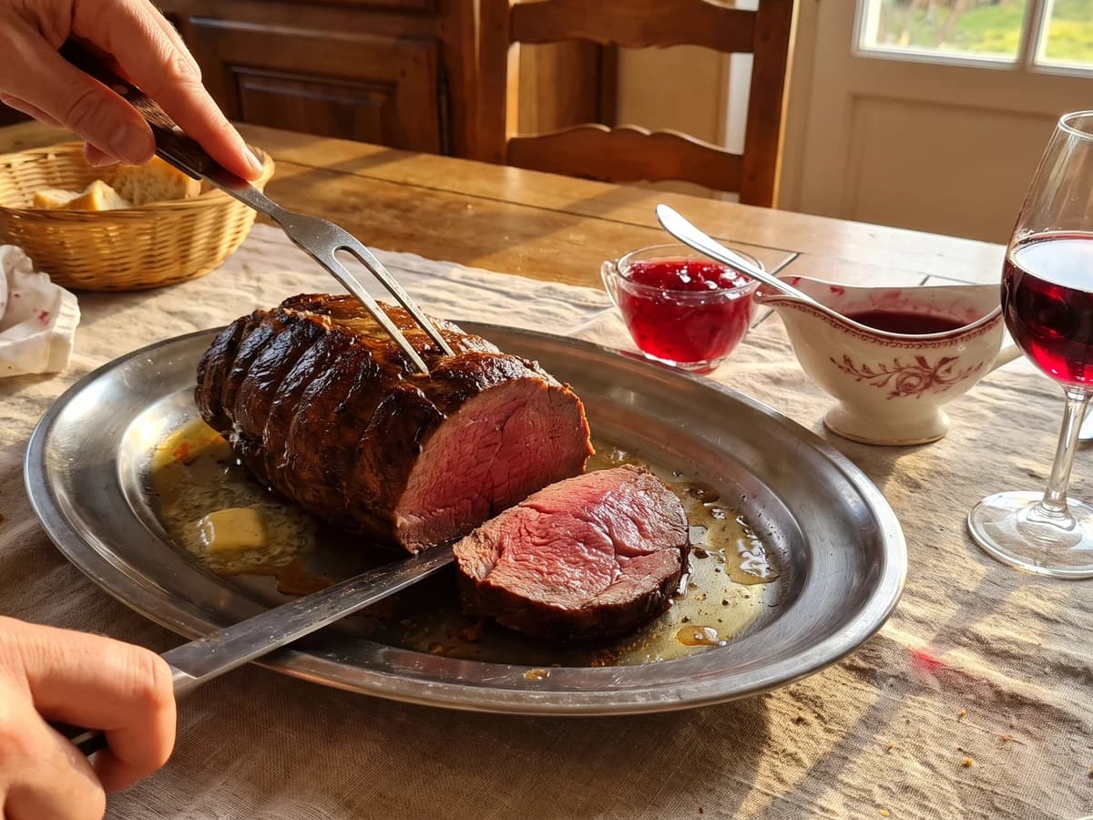 Venison Roasts - Chef Juliette