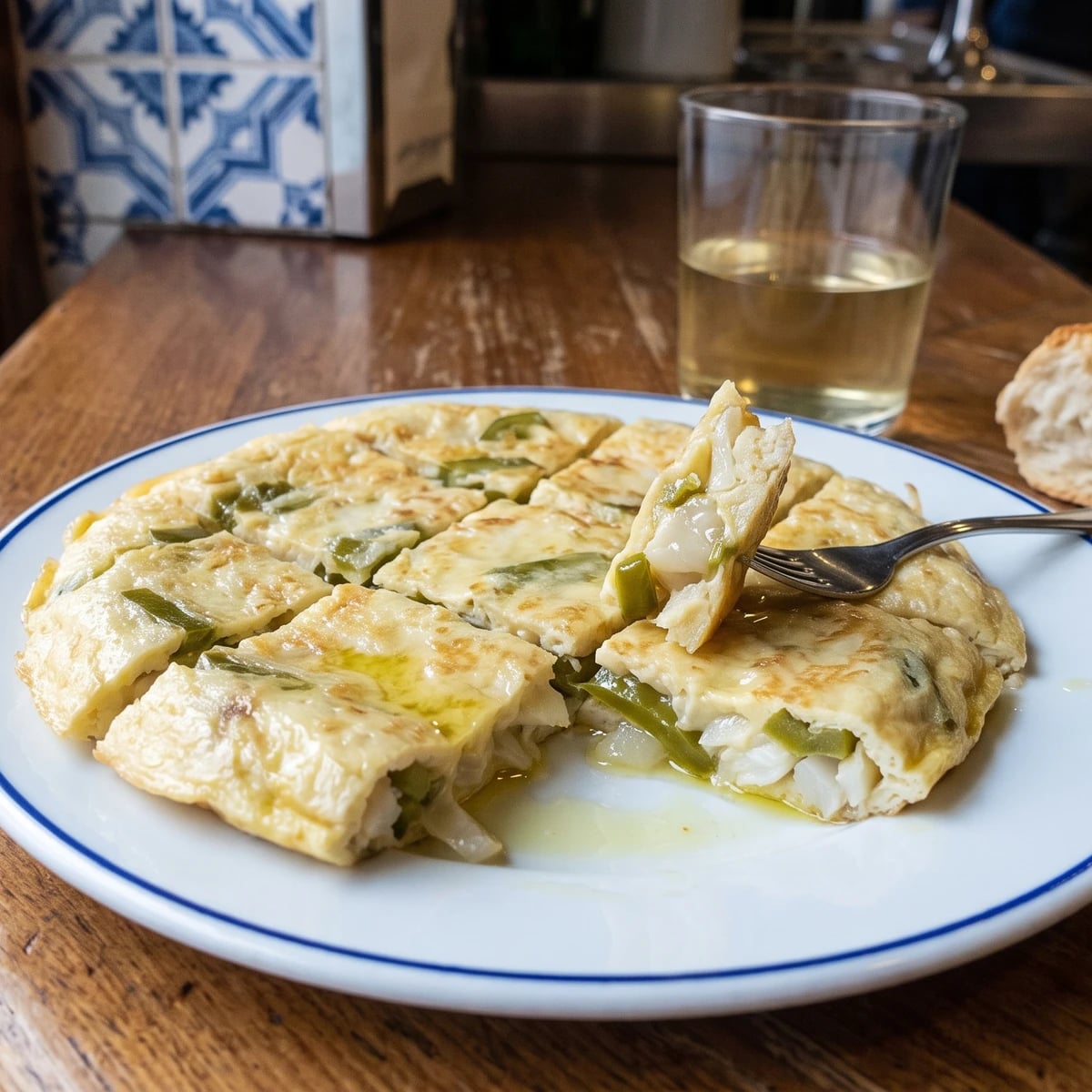 Tortilla de Bacalao Bilbaína