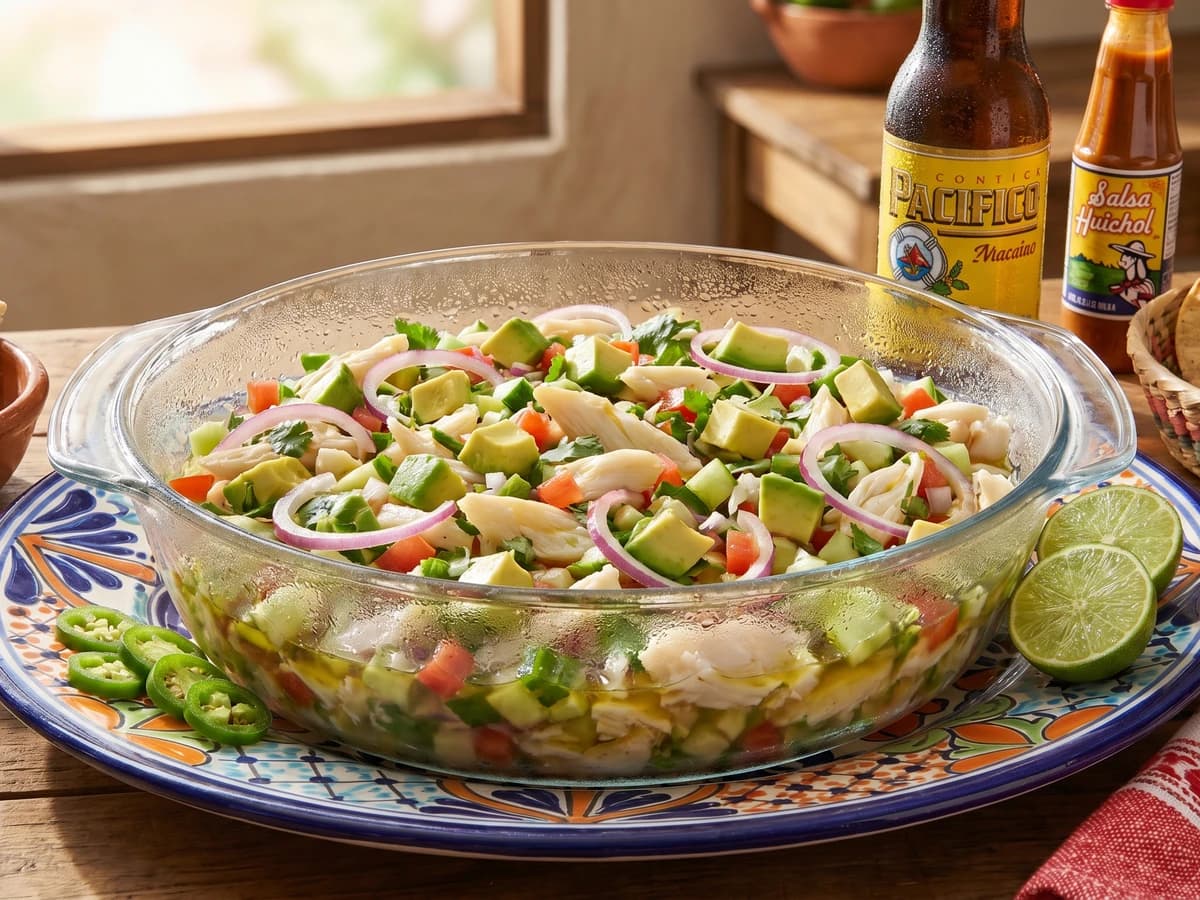 Ensalada de Jaiba a la Vinagreta Mazatleca