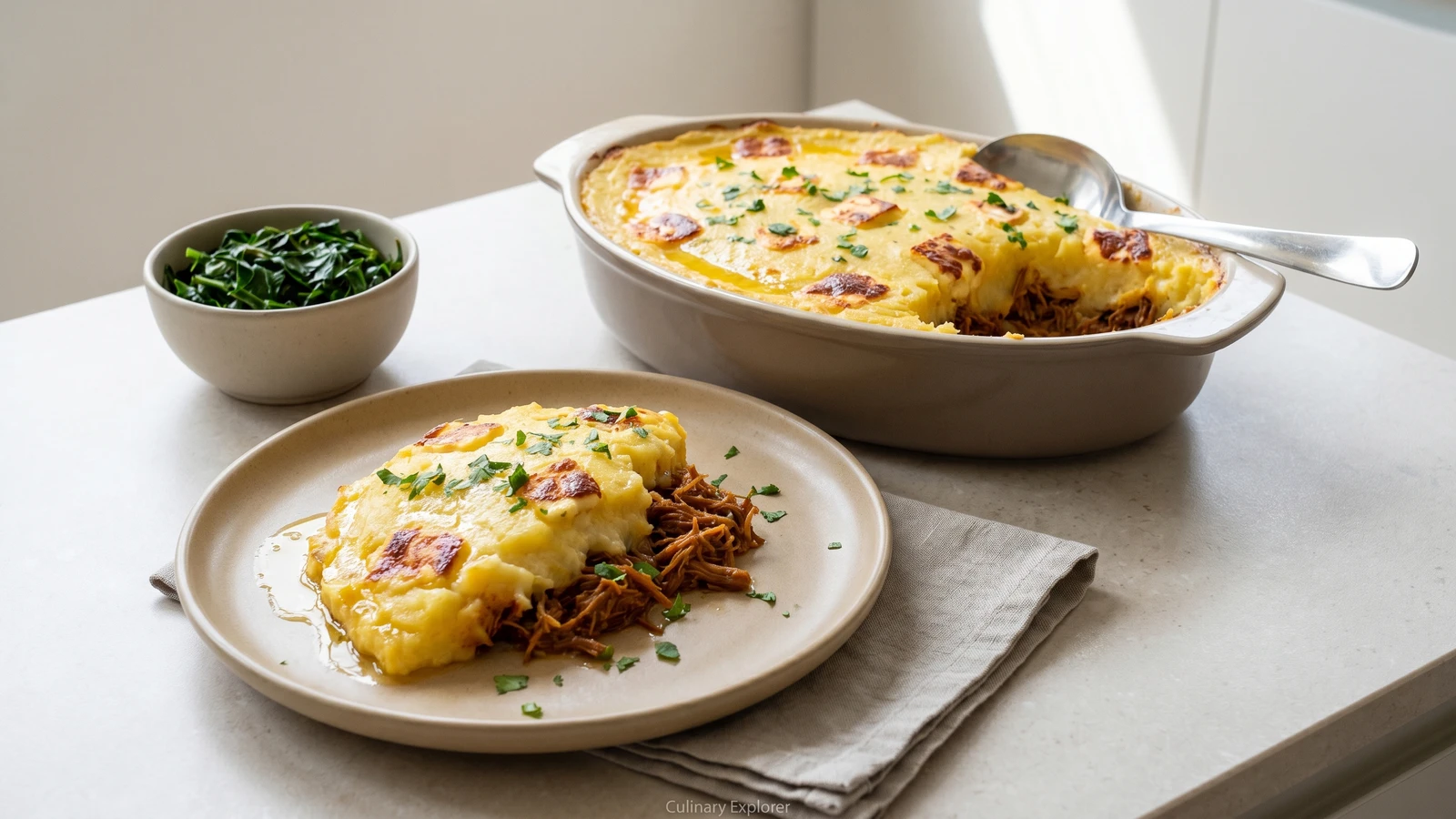 Escondidinho de Carne de Sol