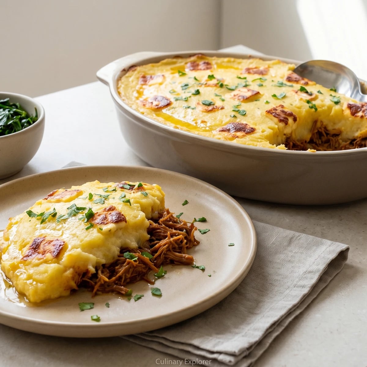 Escondidinho de Carne de Sol