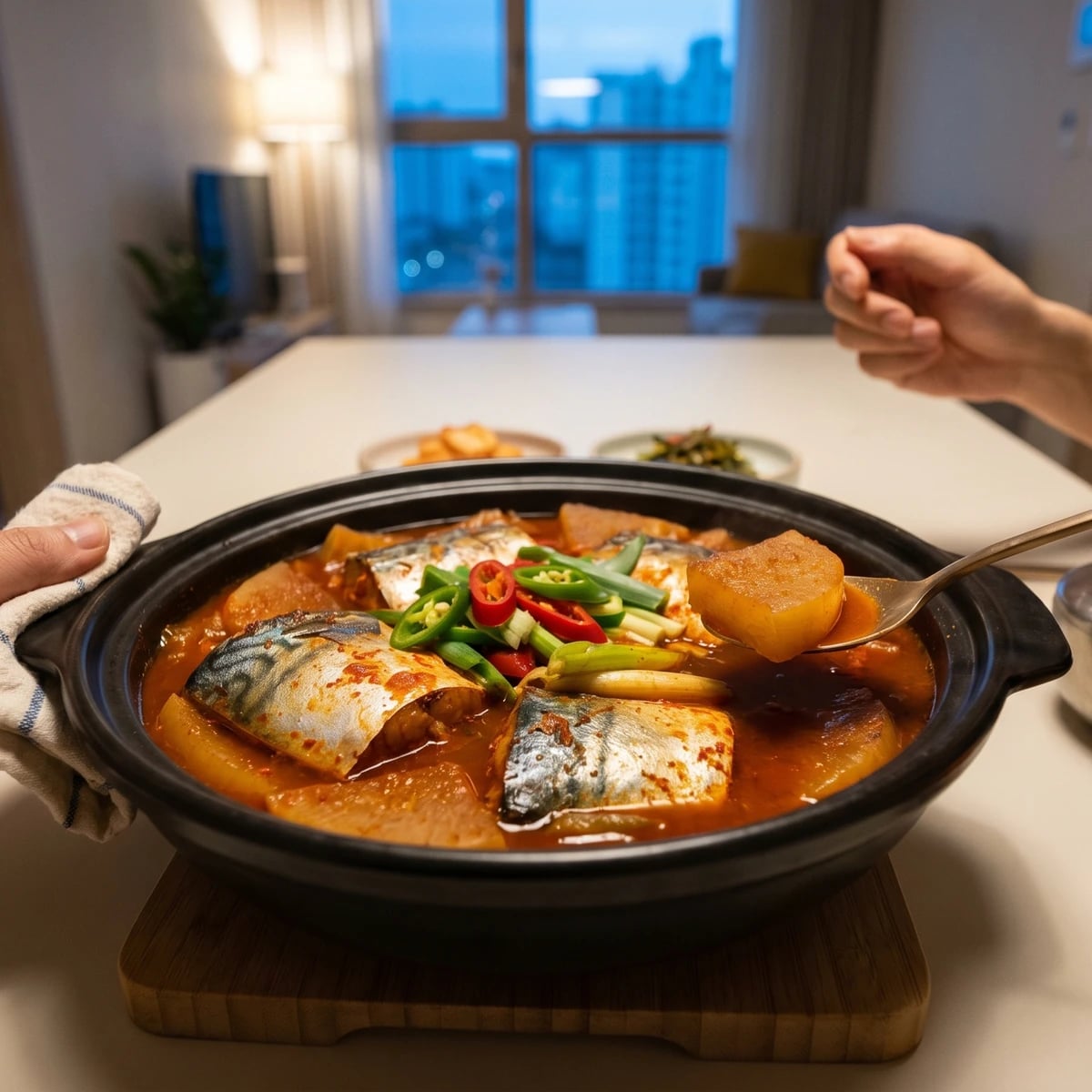 Godeungeo-jjigae (Mackerel Stew)