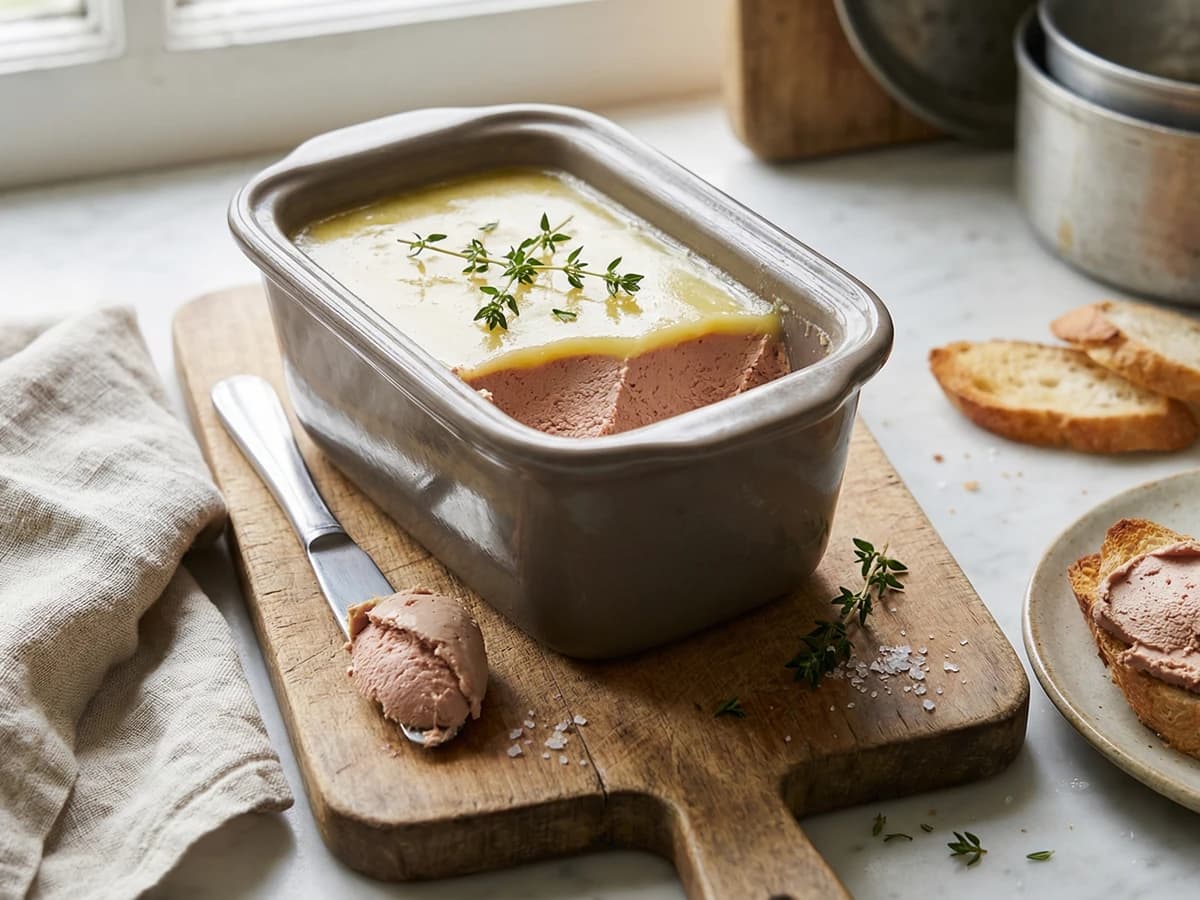 Chicken Liver Parfait with Brandy - Chef Thomas