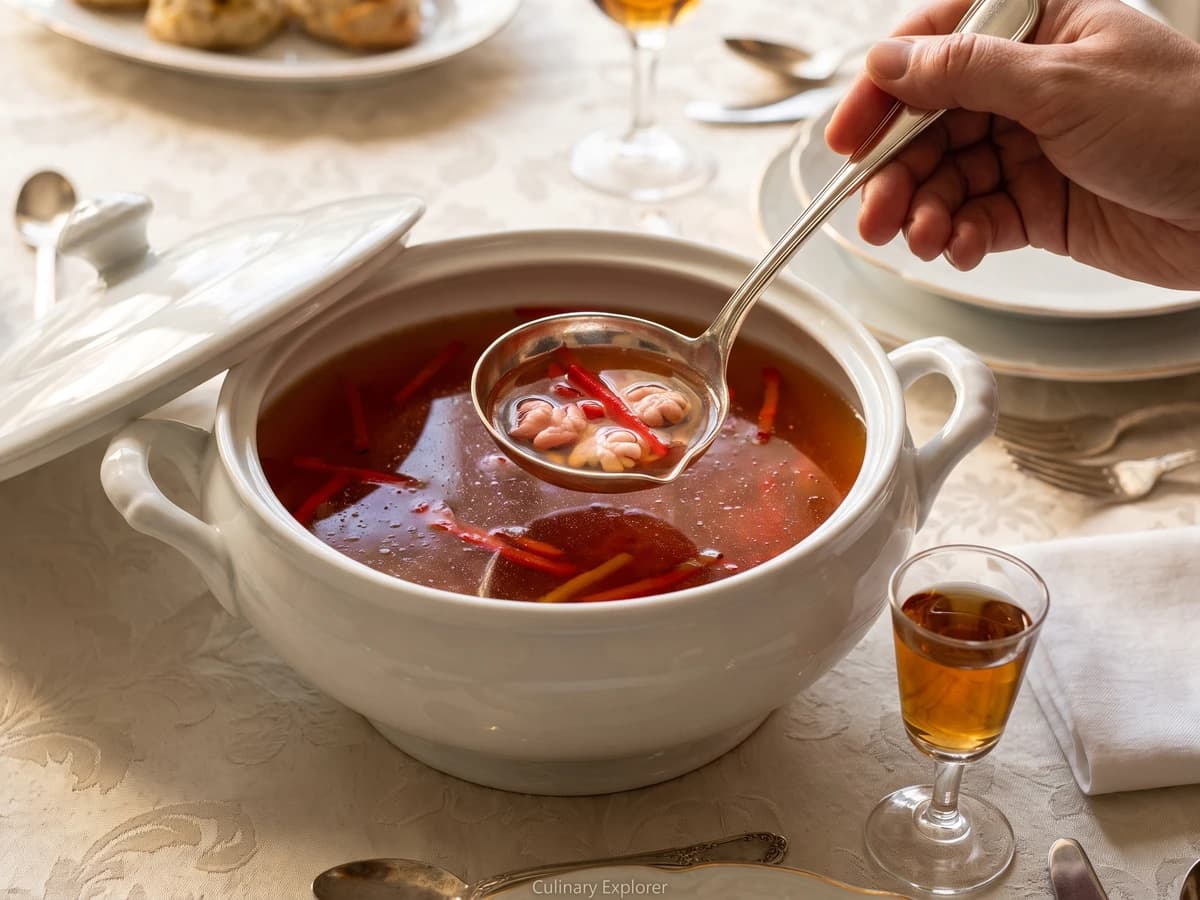 Consommé Mercédès - Chef Juliette