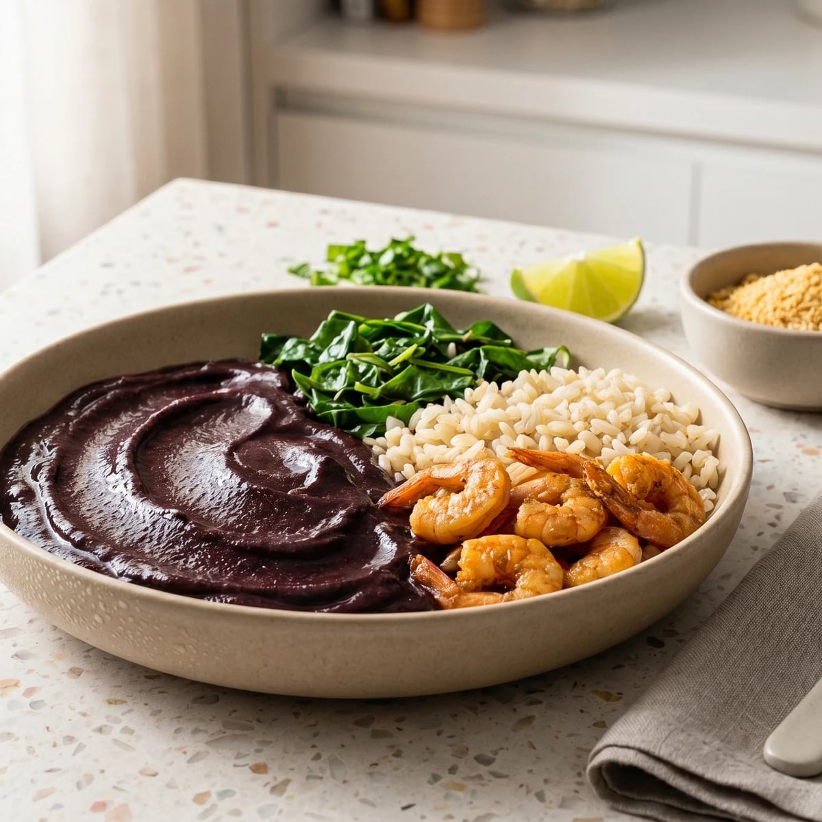 Açaí com Camarão do Pará
