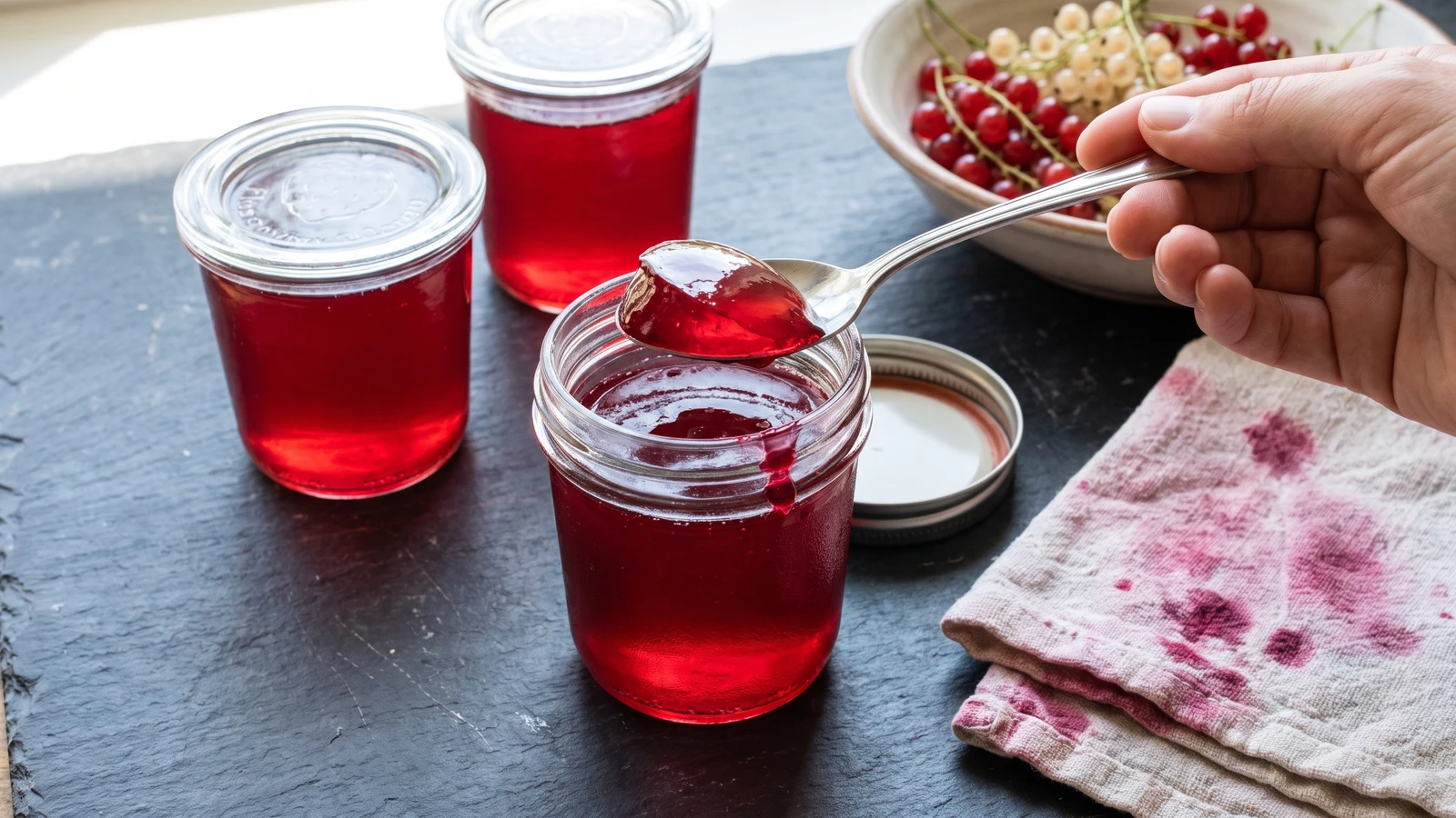 Red-currant Jelly (Method A)