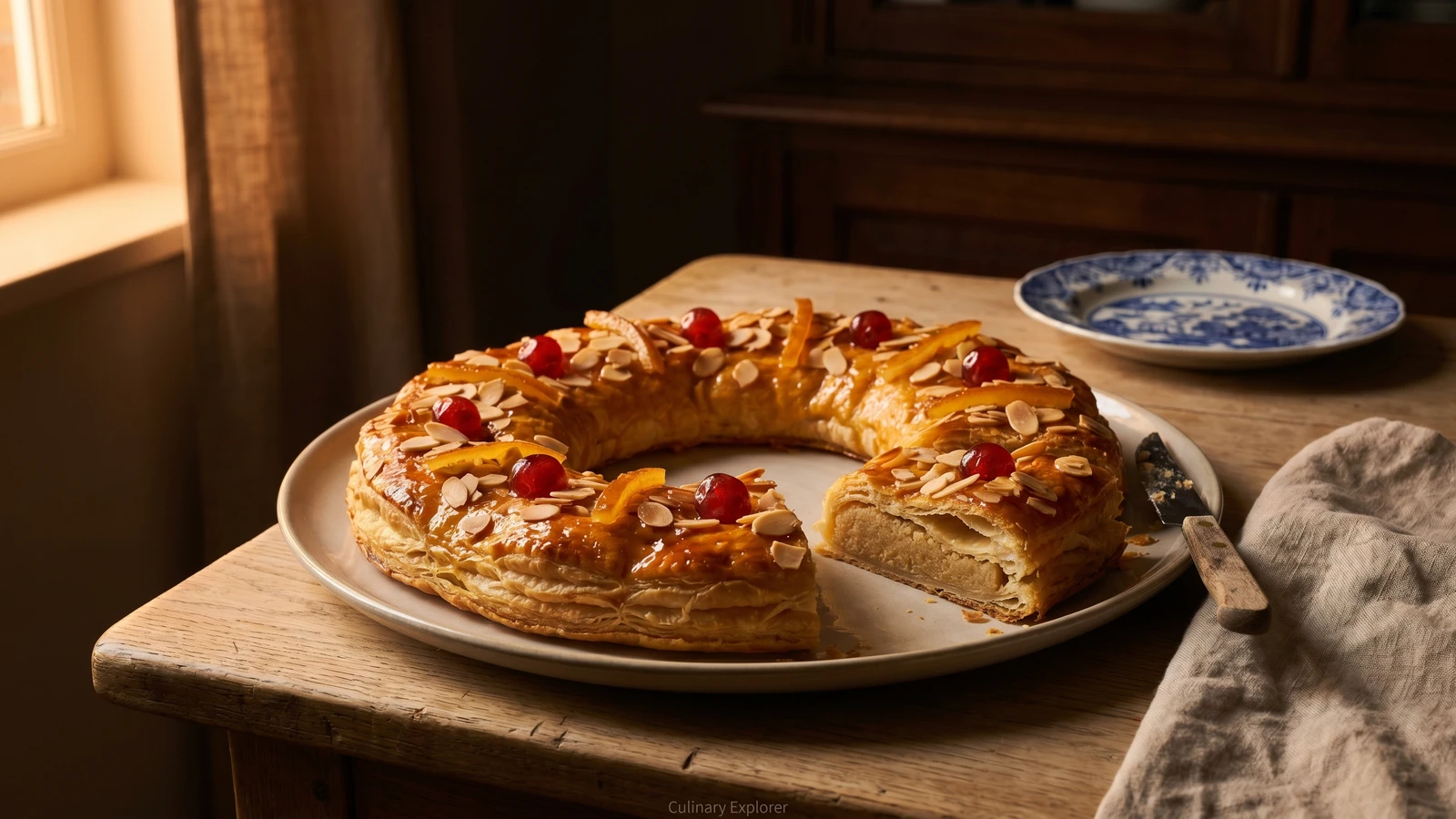 Kerstkrans (Dutch Christmas Almond Wreath)