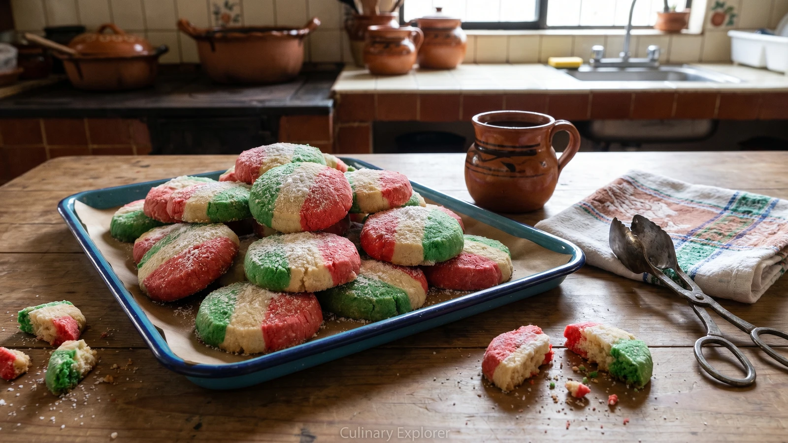 Polvorones Tricolor