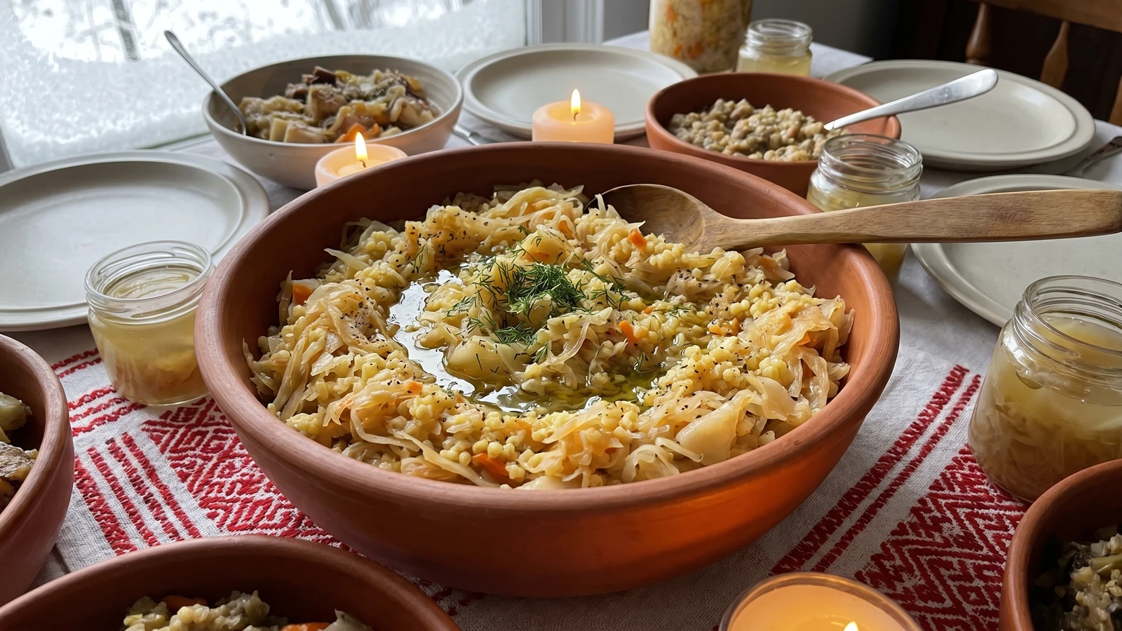 Tushkovana Kapusta (тушкована капуста, millet cabbage)