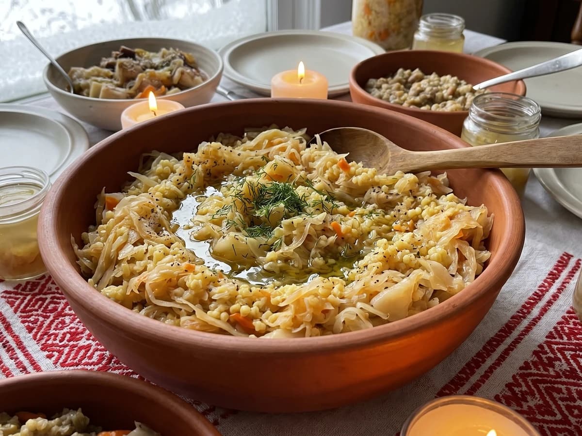 Tushkovana Kapusta (тушкована капуста, millet cabbage) - Chef Lesia
