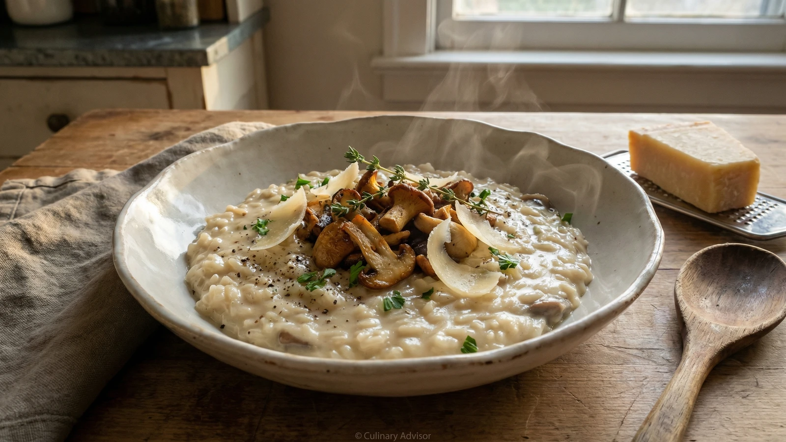 Mushroom Risotto