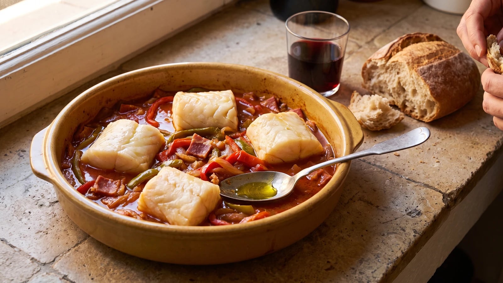 Bacalao al Chilindrón