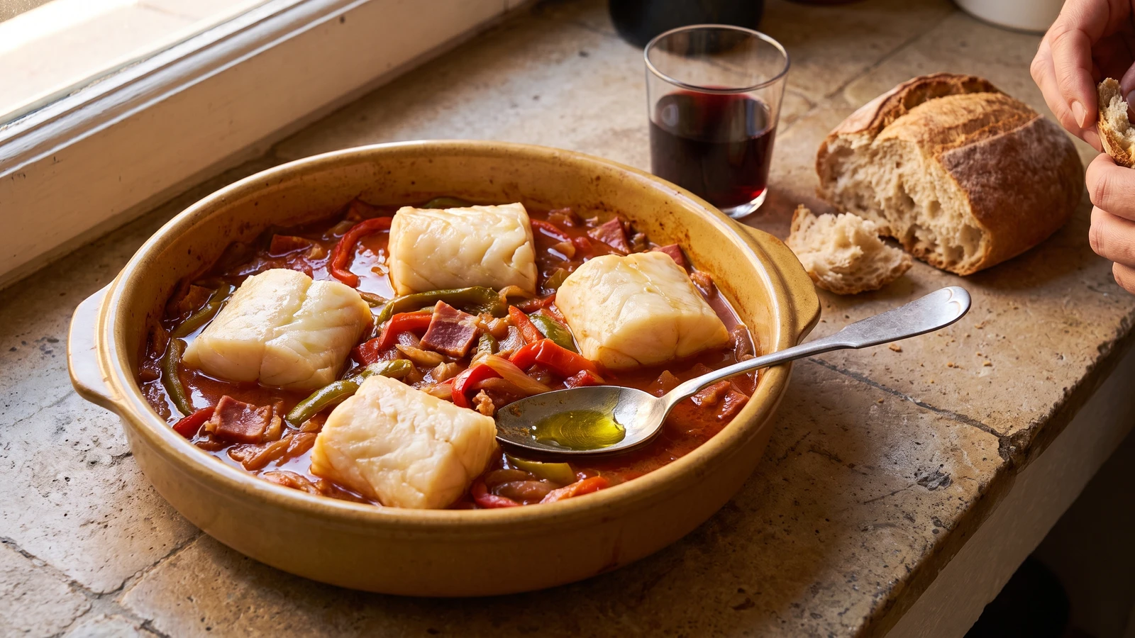 Bacalao al Chilindrón