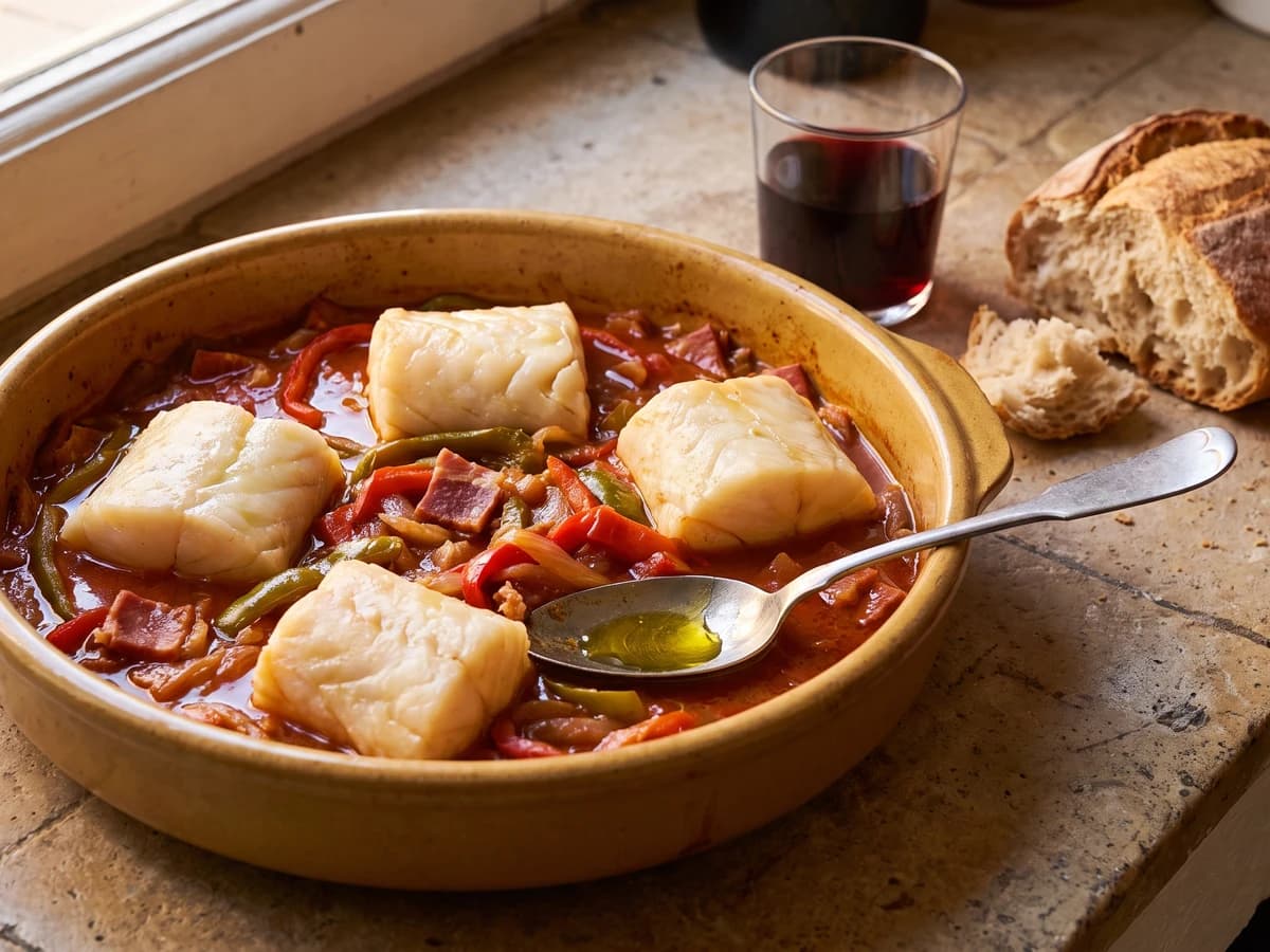 Bacalao al Chilindrón - Chef Isabel