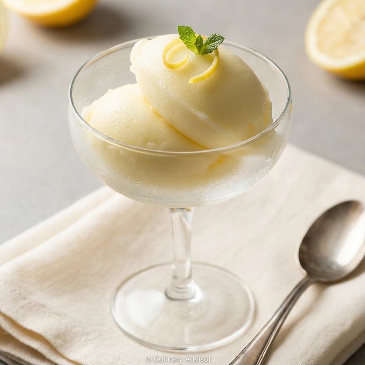 Lemon Sorbet
