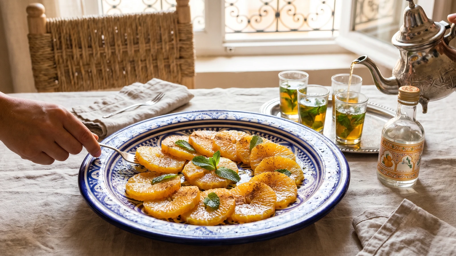 Oranges à la Cannelle