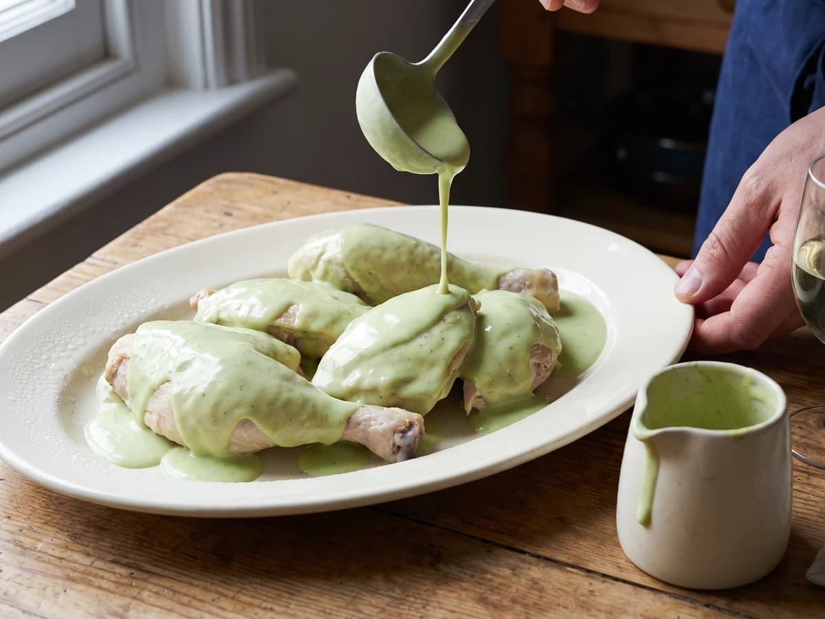 Chaud-Froid Sauce, au Vert-pré - Chef Juliette