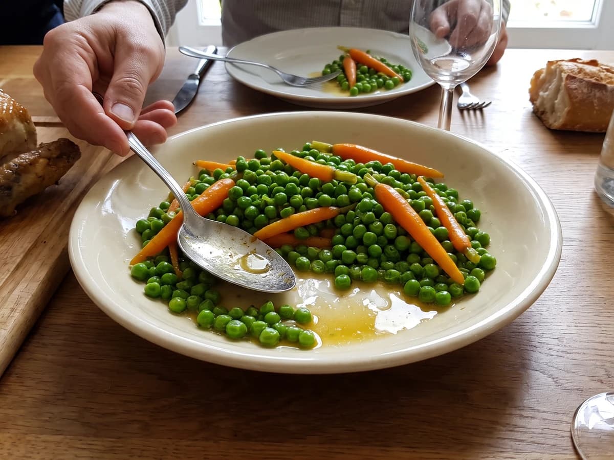 Petits Pois à la Flamande - Chef Juliette