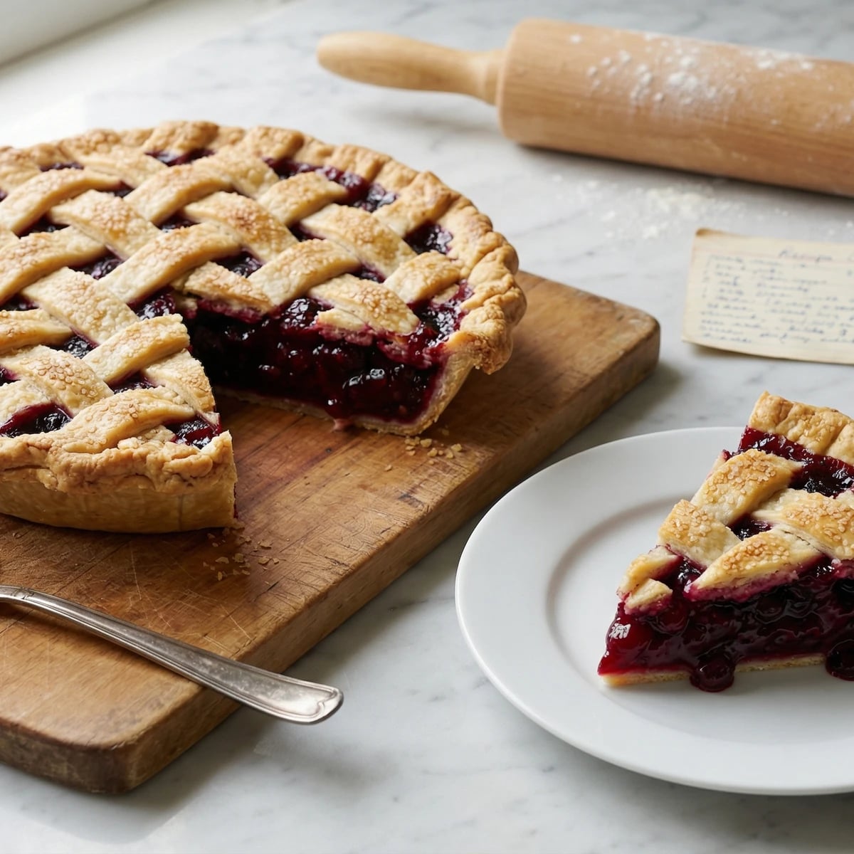 North Dakota Chokecherry Pie