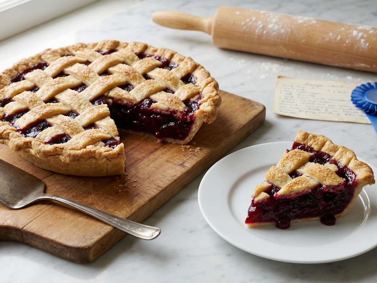 North Dakota Chokecherry Pie