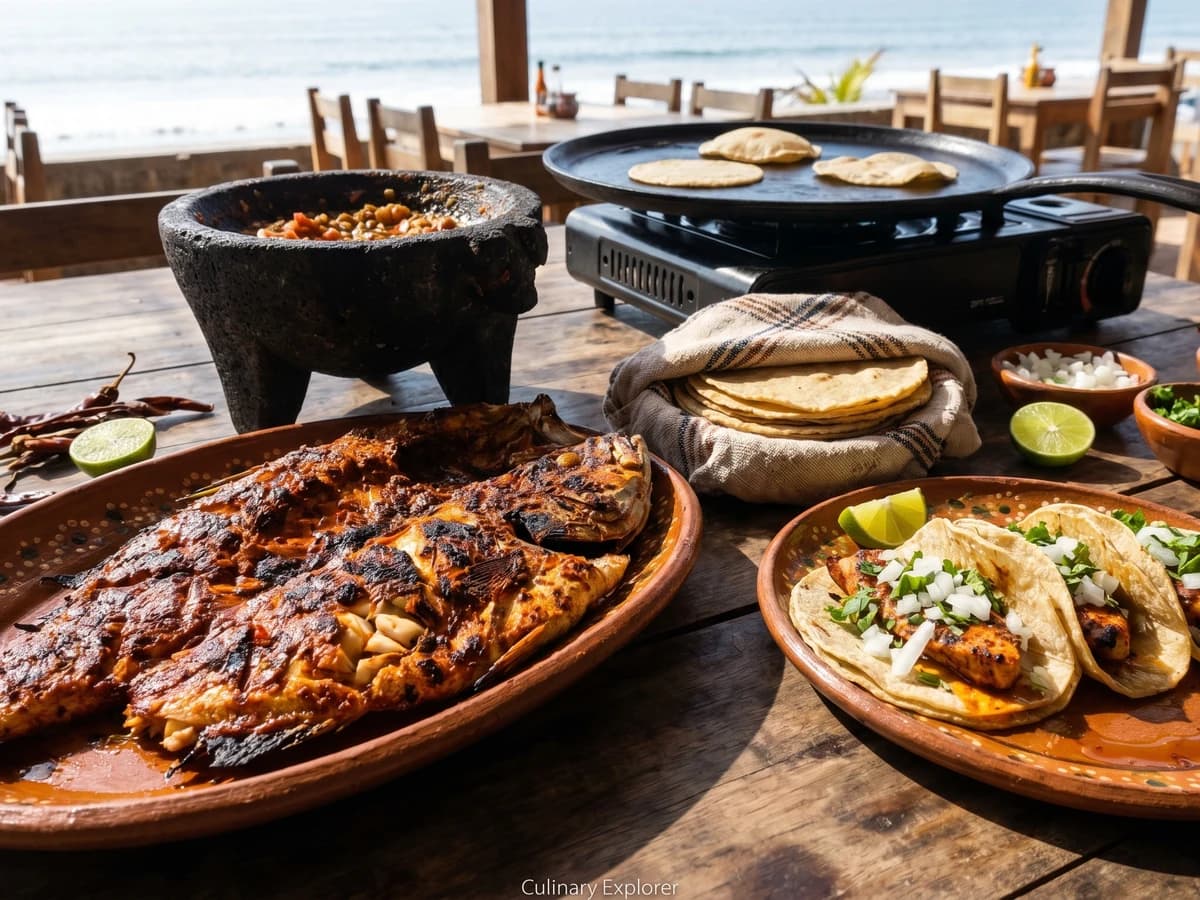 Nayarit Grilled Fish Tacos (Pescado Zarandeado)