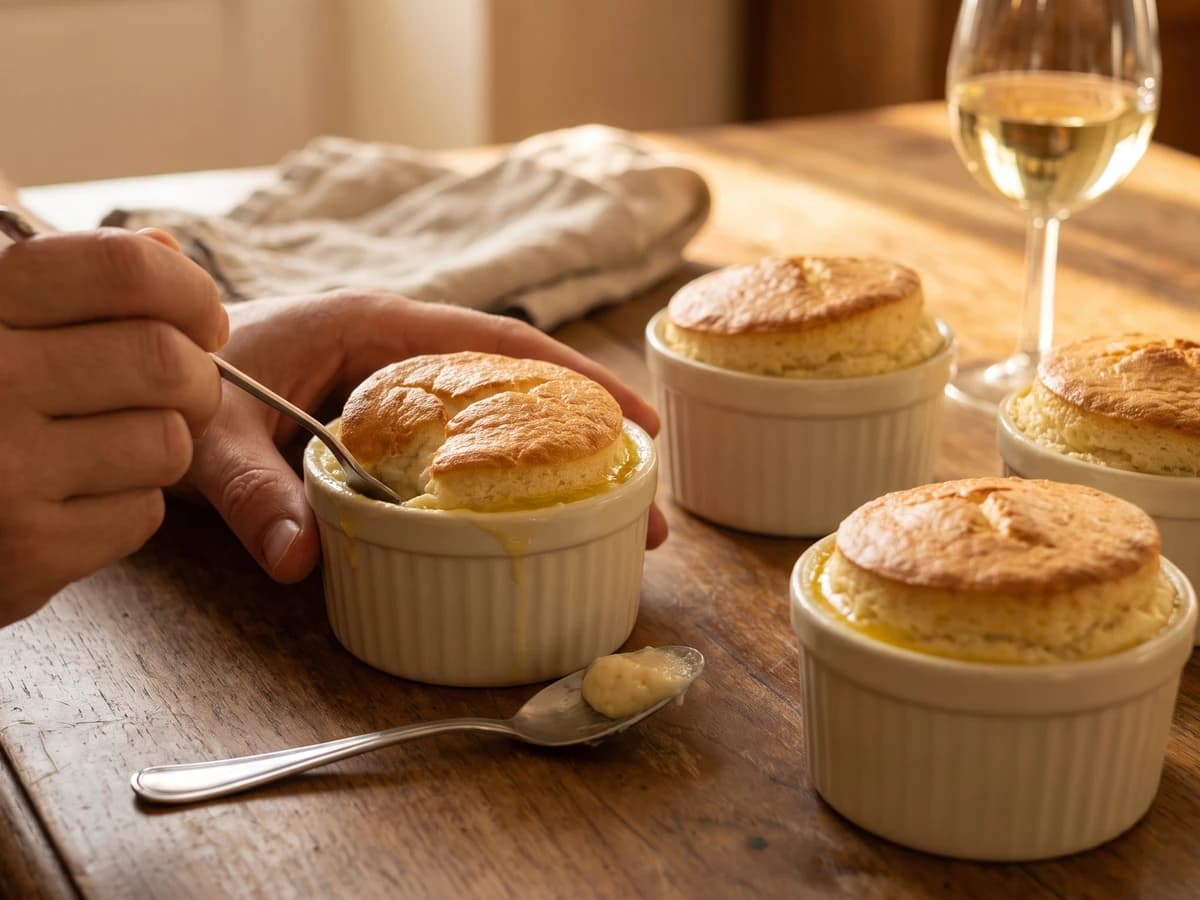 Soufflé de Volaille with Raw Meat - Chef Juliette