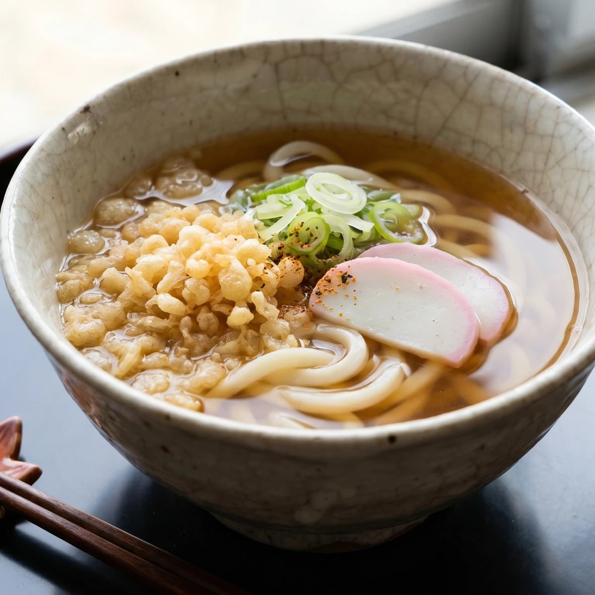 Tanuki Udon (たぬきうどん)