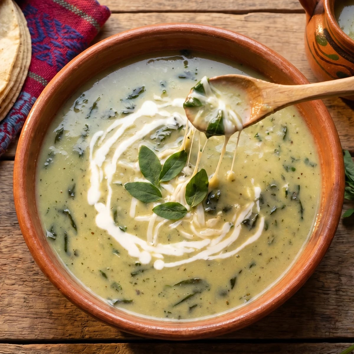 Crema de Chepil de Teotitlán del Valle