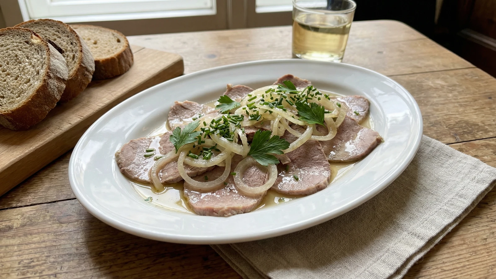 Saures Rindfleisch