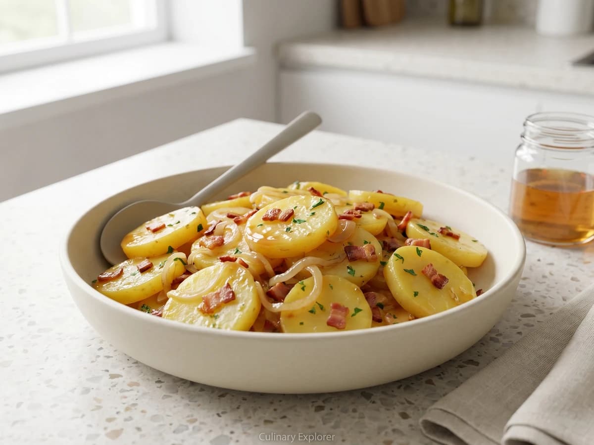 Salada de Batata Alemã - Chef Juliana