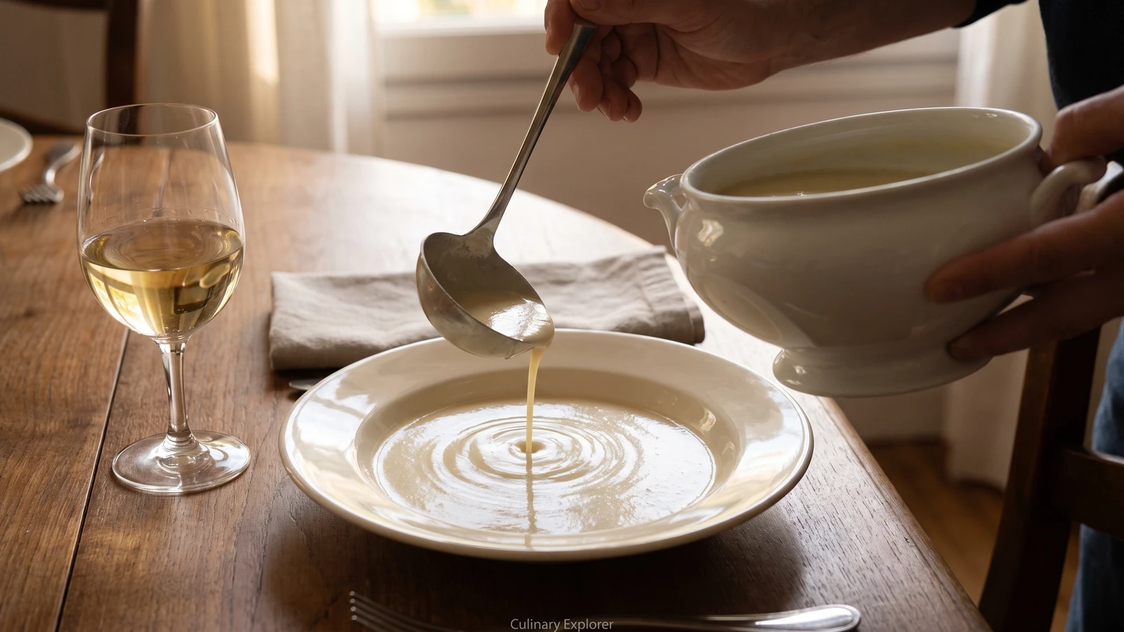 Velouté aux Grenouilles, otherwise Sicilienne