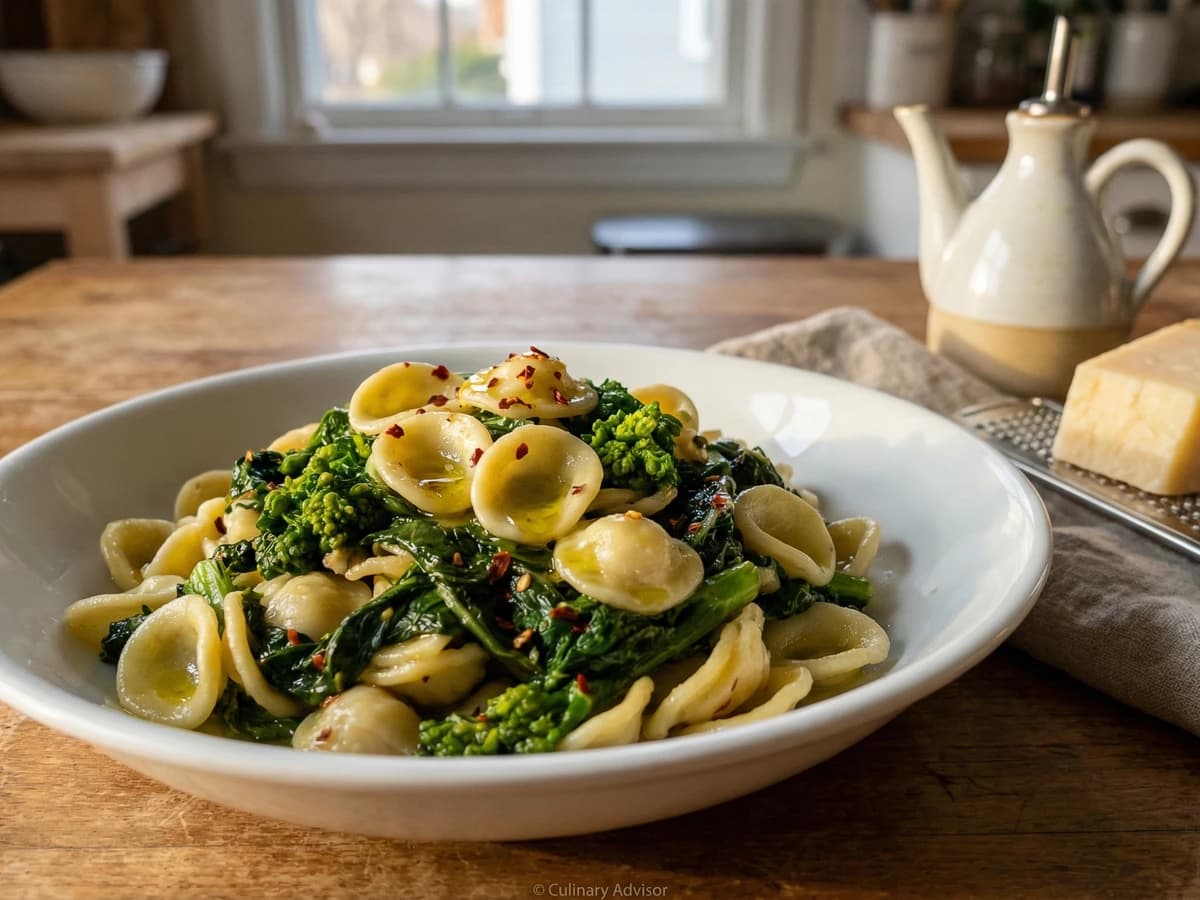 Orecchiette con Cime di Rapa