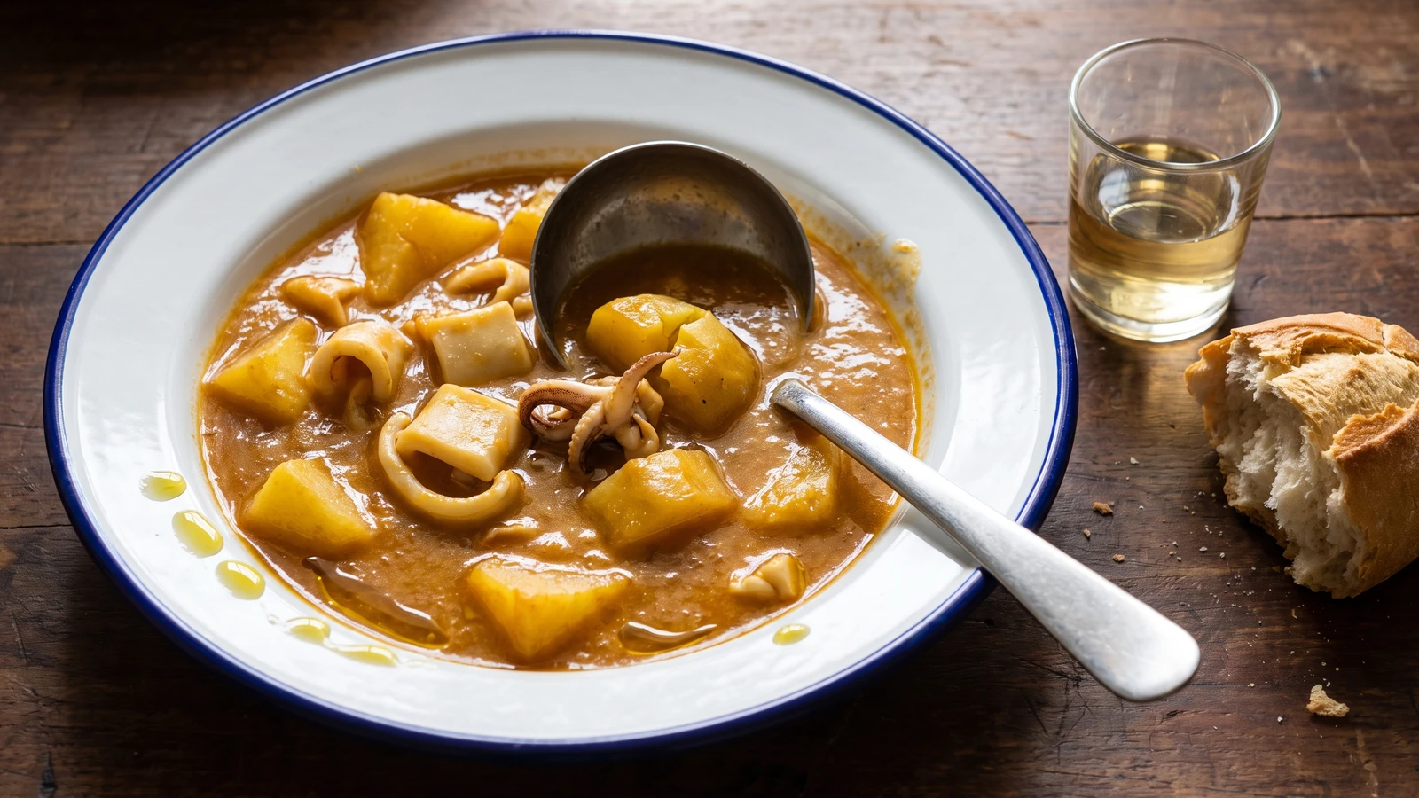 Papas con Choco Gaditanas