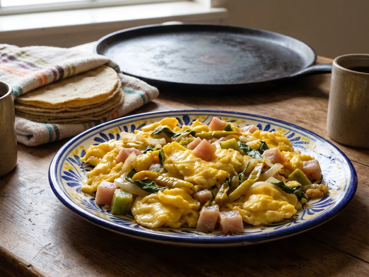 Huevos con Xoconostle del Bajío