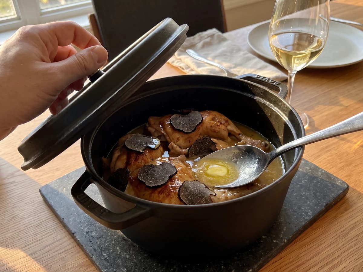 Poularde Grand Hôtel - Chef Juliette