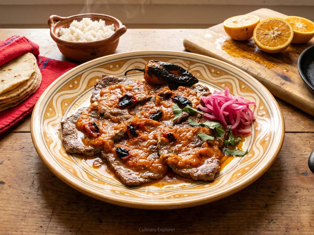 Bistec en Chiltomate Yucateco