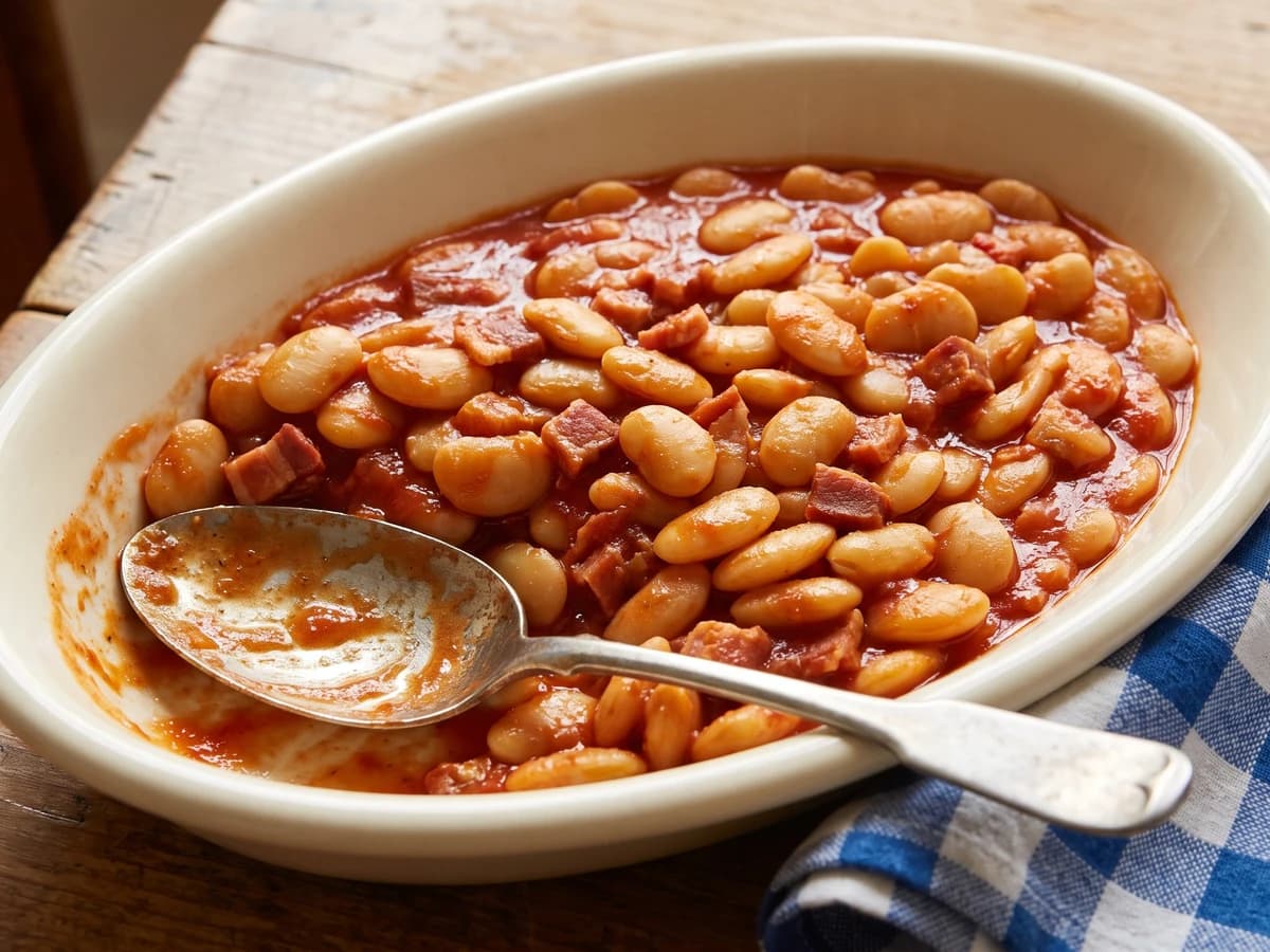 Haricots Blancs à l’Américaine (Lima Beans)